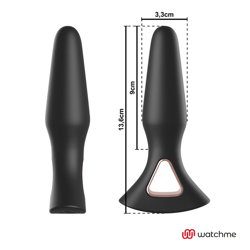 ANBIGUO - WATCHME CONTROL REMOTO VIBRADOR PLUG ANAL ALEXANDRU - Imagen 5