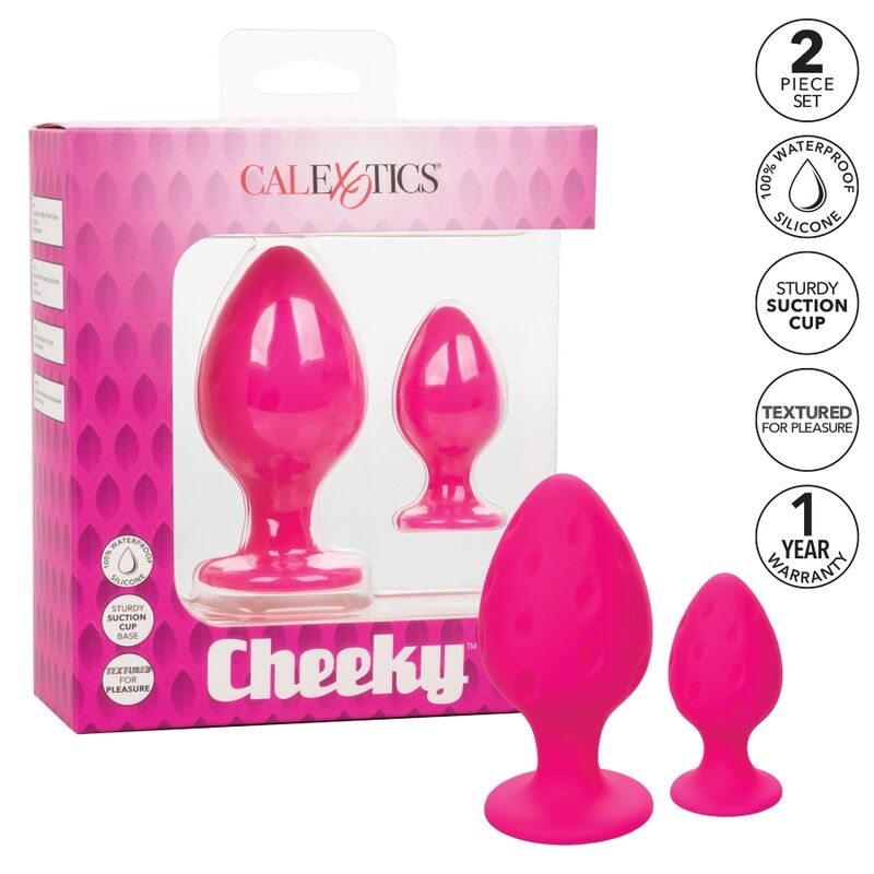 CALEXOTICS - CHEEKY PLUGS ANALES ROSA - Imagen 3