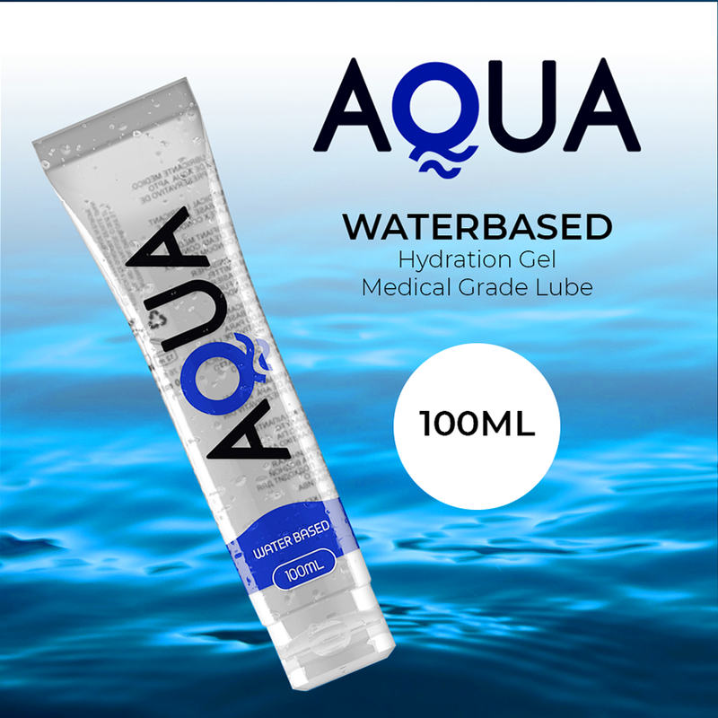 AQUA QUALITY - LUBRICANTE BASE DE AGUA 100 ML - Imagen 2