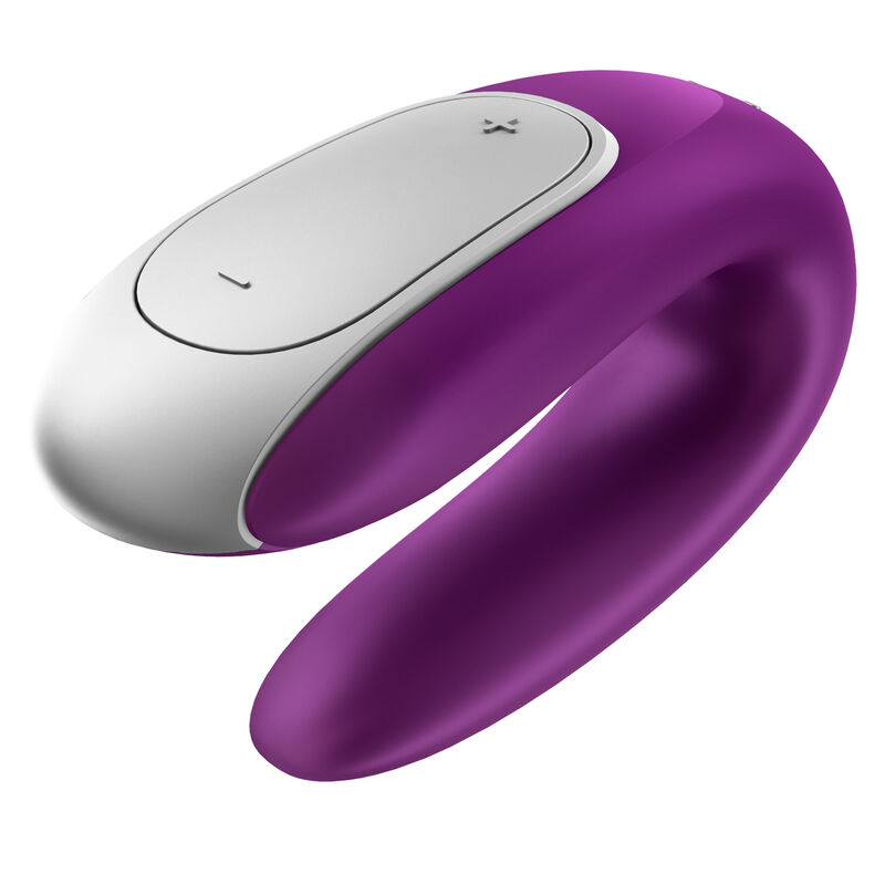 SATISFYER - DOUBLE FUN PARTNER VIBRADOR LILA - Imagen 5