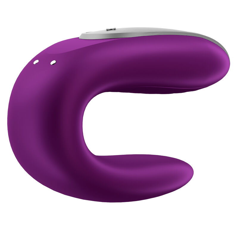 SATISFYER - DOUBLE FUN PARTNER VIBRADOR LILA - Imagen 4