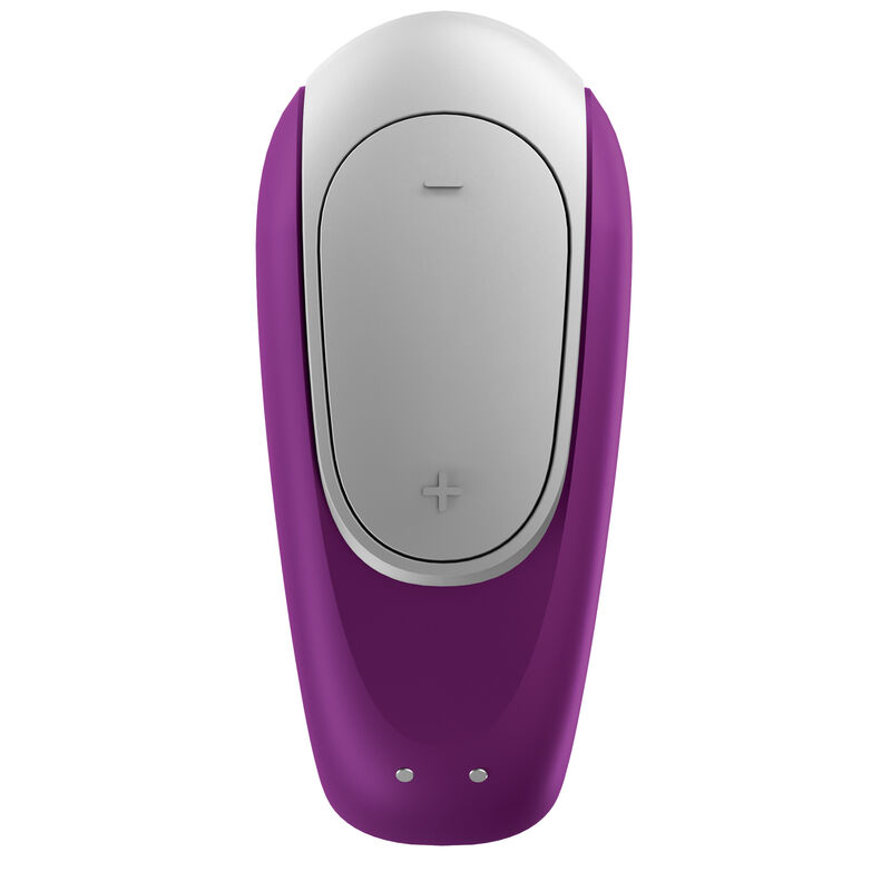 SATISFYER - DOUBLE FUN PARTNER VIBRADOR LILA - Imagen 2