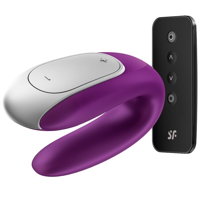 SATISFYER - DOUBLE FUN PARTNER VIBRADOR LILA - Imagen 10