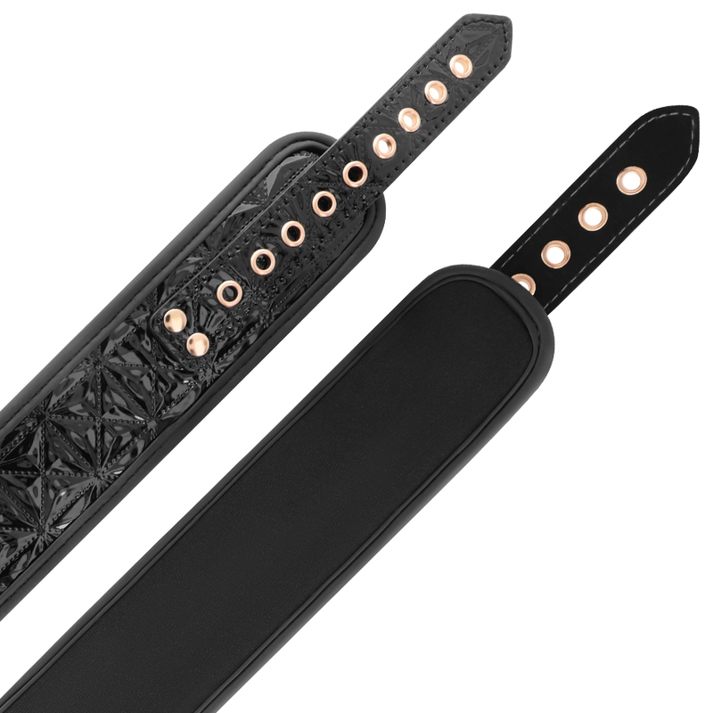 BEGME - BLACK EDITION COLLAR CON CADENAS Y PINZAS PEZONES CON FORRO DE NEOPRENO - Imagen 8