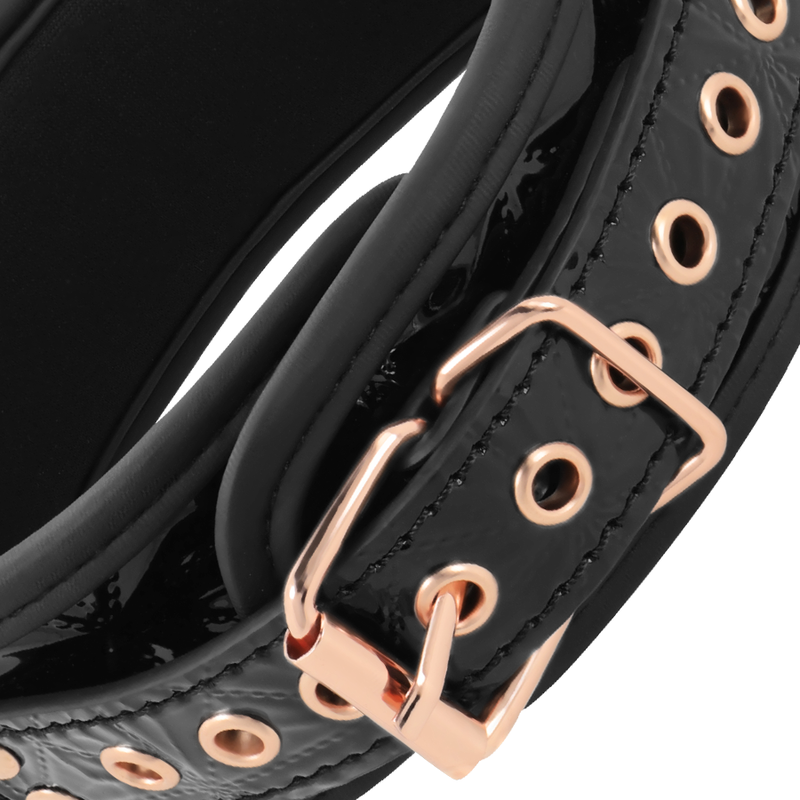 BEGME - BLACK EDITION COLLAR CON CADENAS Y PINZAS PEZONES CON FORRO DE NEOPRENO - Imagen 7