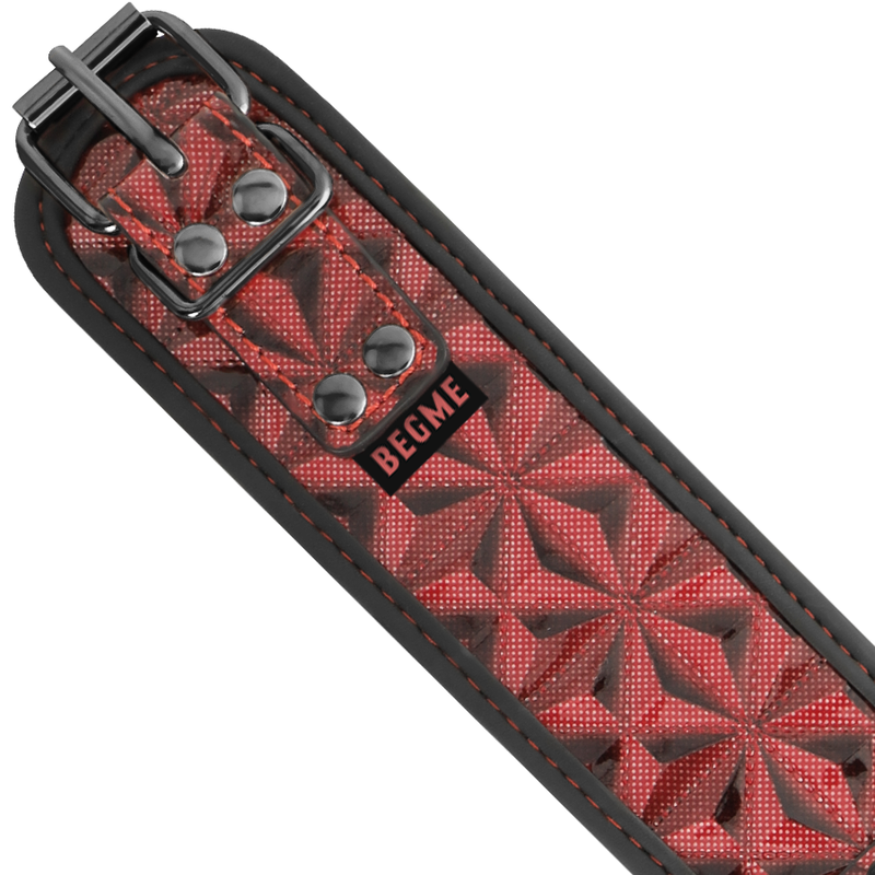 BEGME - RED EDITION COLLAR CUERO VEGANO CON FORRO DE NEOPRENO - Imagen 4