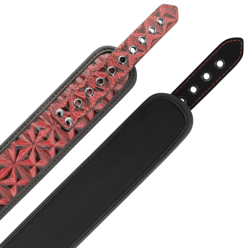 BEGME - RED EDITION COLLAR CON CADENAS Y PINZAS PEZONES CON FORRO DE NEOPRENO - Imagen 2