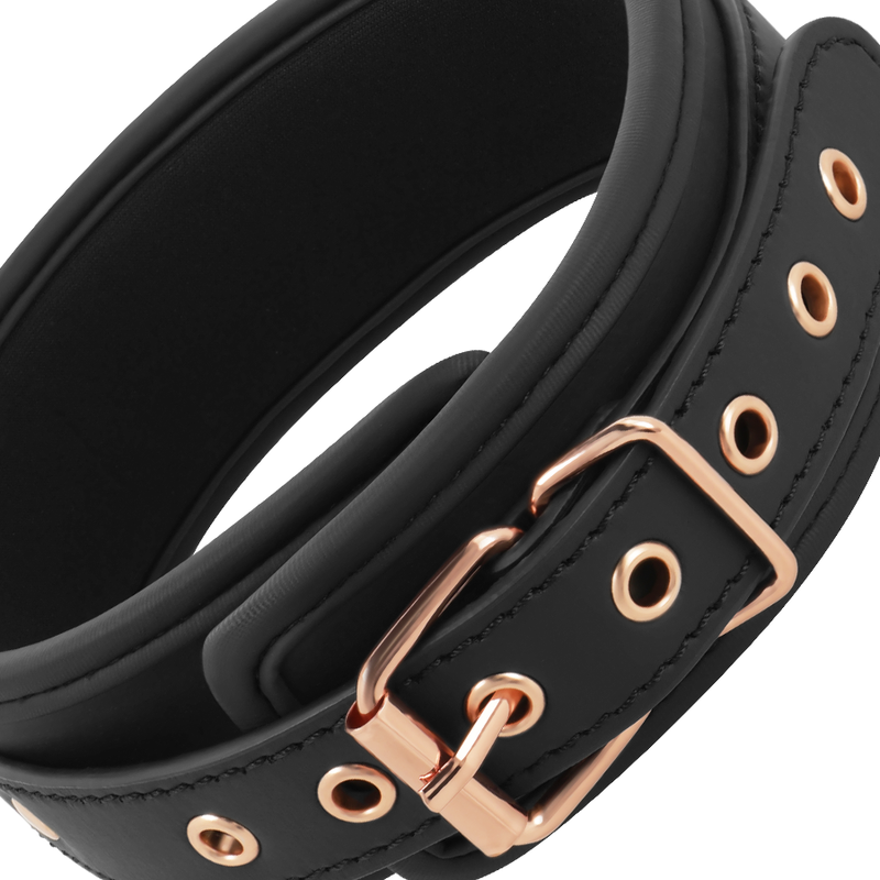 COQUETTE CHIC DESIRE - FANTASY COLLAR CUERO VEGANO CON CORREA Y FORRO DE NEOPRENO - Imagen 6
