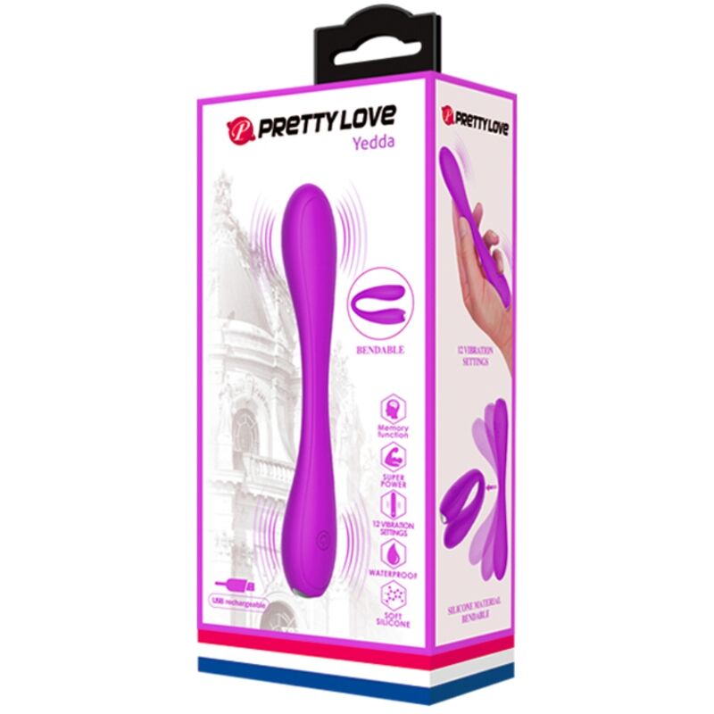 PRETTY LOVE - YEDDA VIBRADOR FLEXIBLE - Imagen 8
