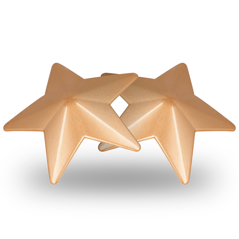 COQUETTE CHIC DESIRE - CUBRE PEZONES METAL ESTRELLAS - Imagen 3