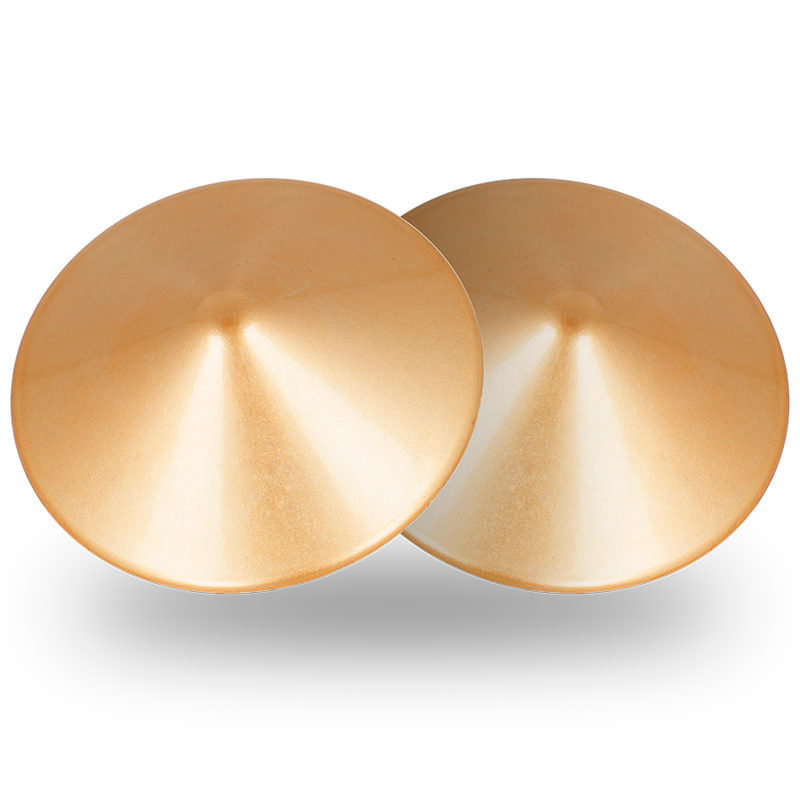 COQUETTE CHIC DESIRE - CUBRE PEZONES METAL CIRCULOS DORADOS - Imagen 4