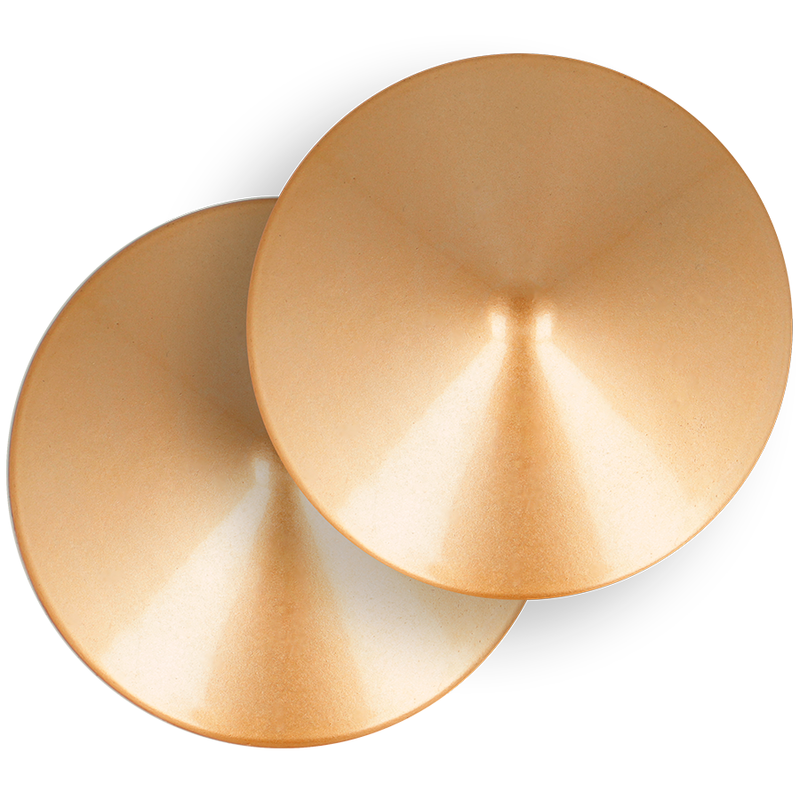 COQUETTE CHIC DESIRE - CUBRE PEZONES METAL CIRCULOS DORADOS - Imagen 3