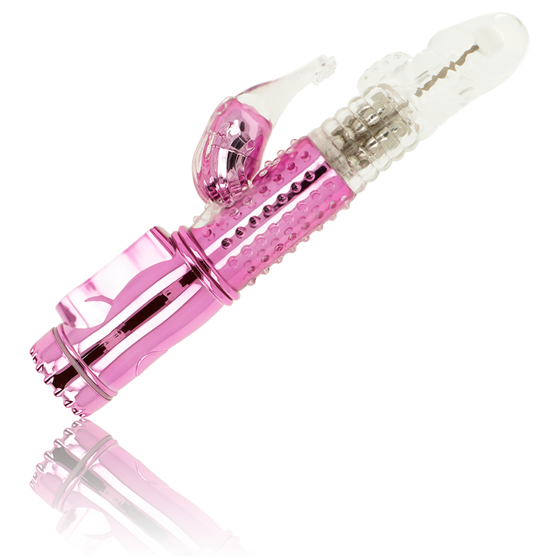 OHMAMA - VIBRADOR CON FUNCION ROTACION Y ESTIMULADOR CLITORIS - Imagen 2