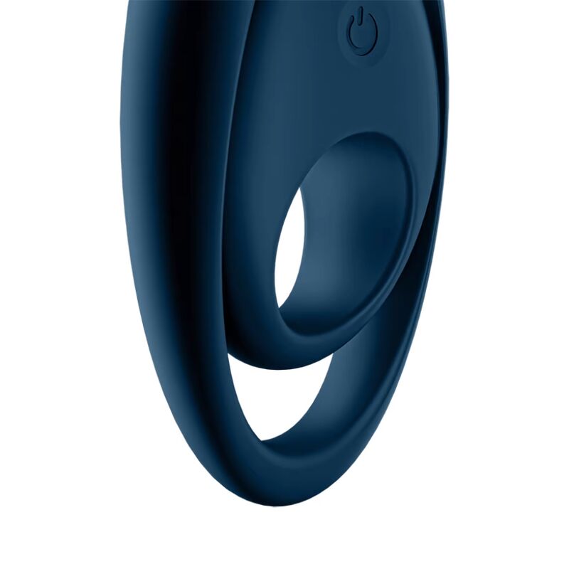 SATISFYER - GLORIOUS DUO ANILLO VIBRADOR AZUL - Imagen 2
