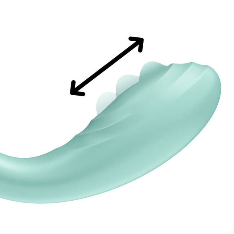 SATISFYER - RRROLLING PLEASURE VIBRADOR PUNTO G BLANCO - Imagen 5