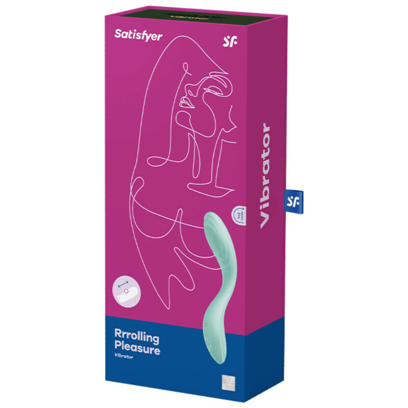 SATISFYER - RRROLLING PLEASURE VIBRADOR PUNTO G BLANCO - Imagen 3