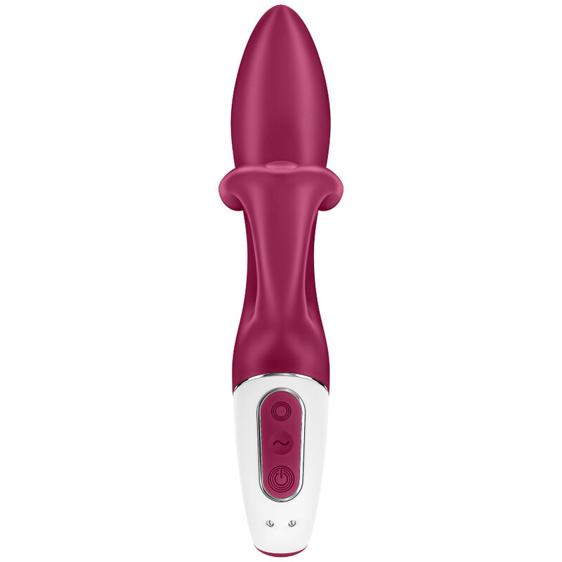 SATISFYER - EMBRACE ME VIBRADOR PUNTO G ROJO - Imagen 4