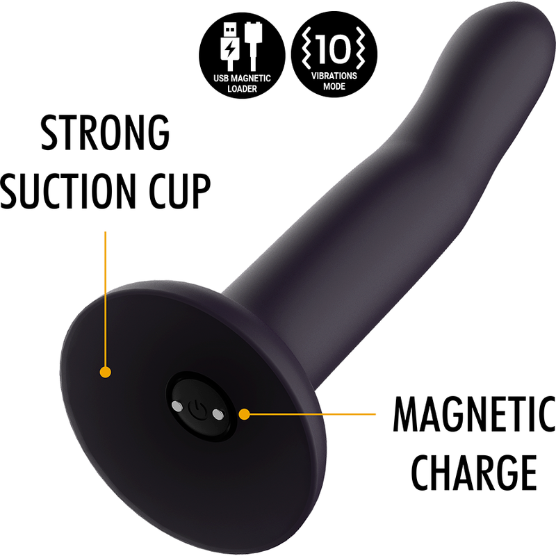 MYTHOLOGY - DUMAN MYSTIC DILDO M - VIBRADOR COMPATIBLE CON WATCHME WIRELESS TECHNOLOGY - Imagen 3