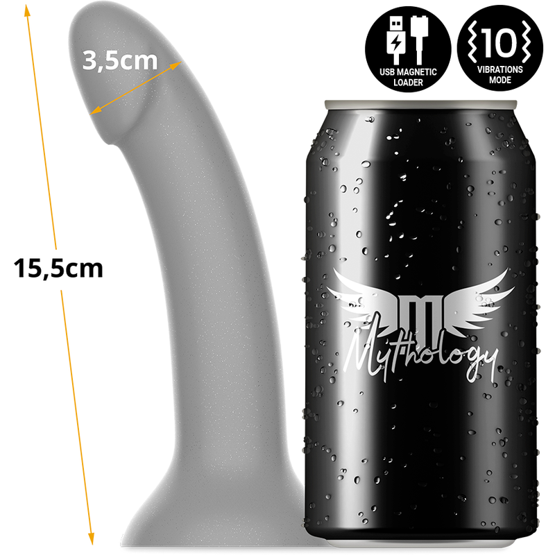 MYTHOLOGY - RUNE MAJESTIC DILDO S - VIBRADOR COMPATIBLE CON WATCHME WIRELESS TECHNOLOGY - Imagen 4