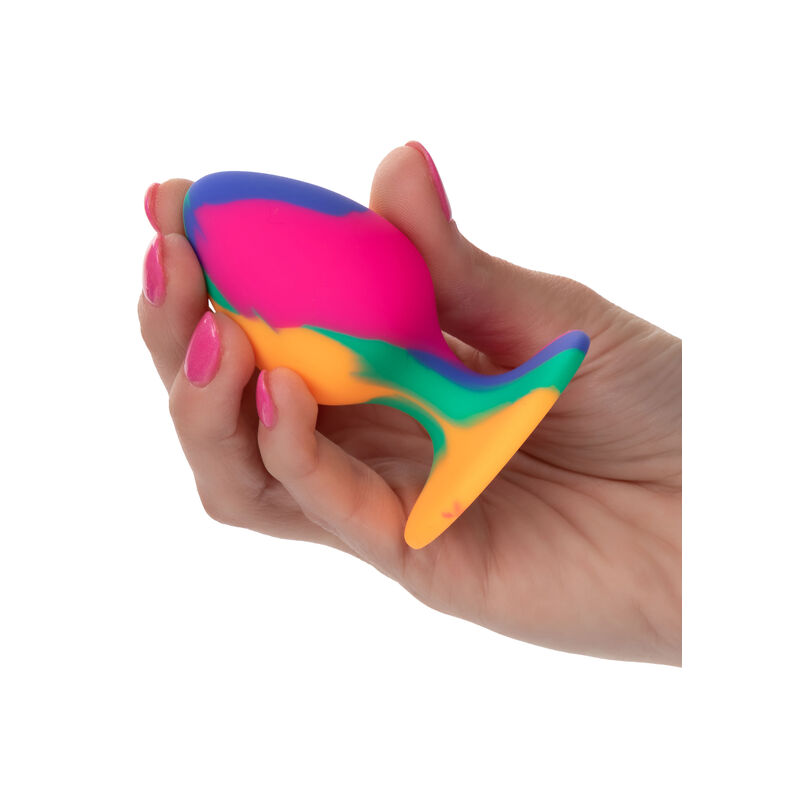 CALEXOTICS - CHEEKY MEDIUM TIE-DYE PLUG ANAL - Imagen 2