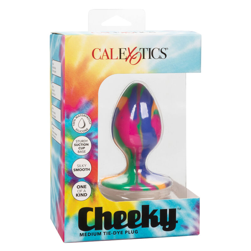 CALEXOTICS - CHEEKY MEDIUM TIE-DYE PLUG ANAL - Imagen 3