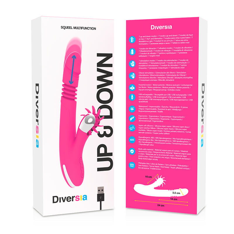 DIVERSIA - BUNNY UP & DOWN 24 CM - Imagen 9