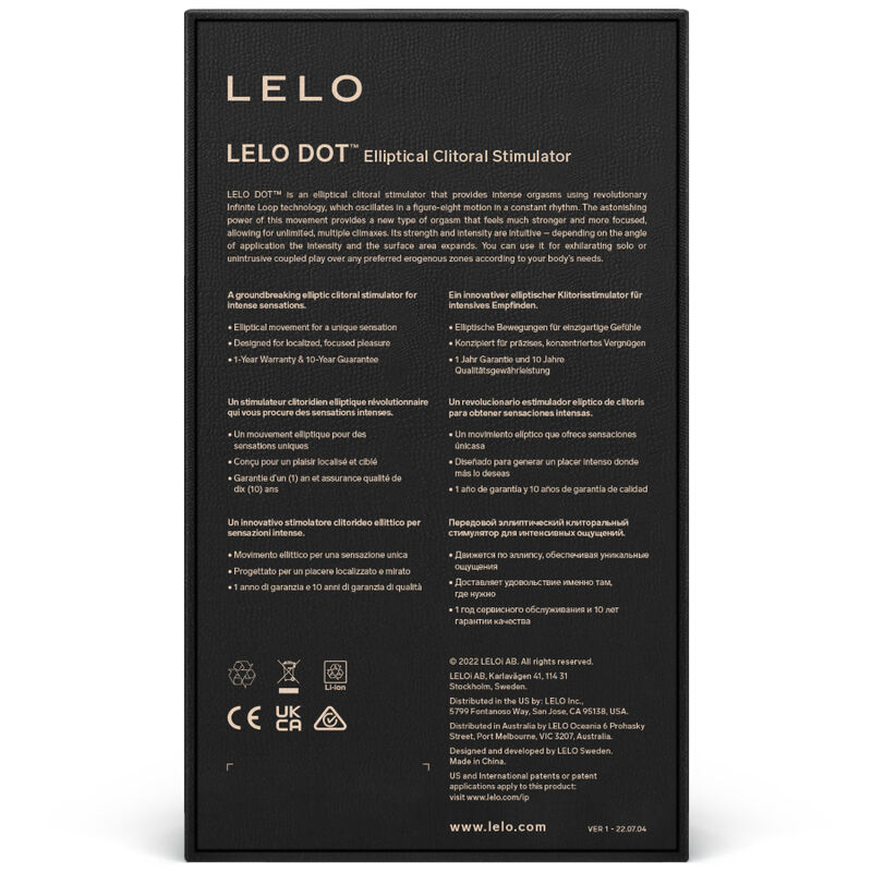 LELO - DOT ESTIMULADOR DE CLÍTORIS - VERDE AGUA - Imagen 3