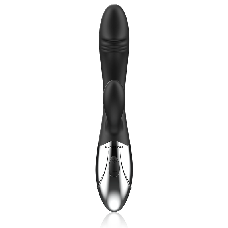 BLACK&SILVER - KALEB VIBRADOR RABBIT SILICON MILTI FUNCION - Imagen 6