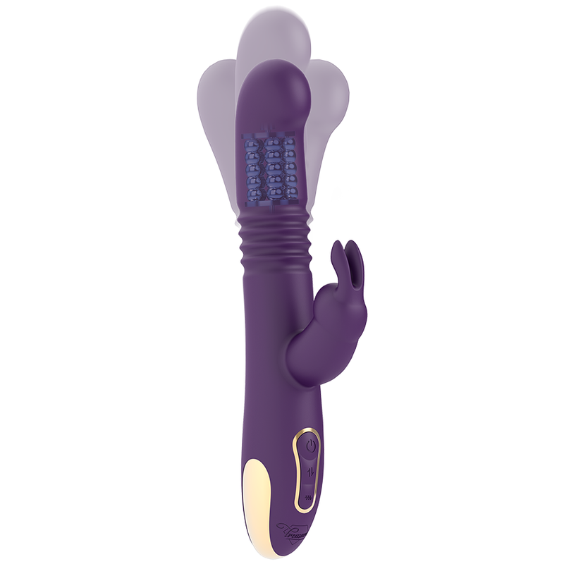 TREASURE - BASTIAN RABBIT UP & DOWN ROTADOR & VIBRADOR + MANDO CONTROL REMOTO WATCHME - Imagen 4