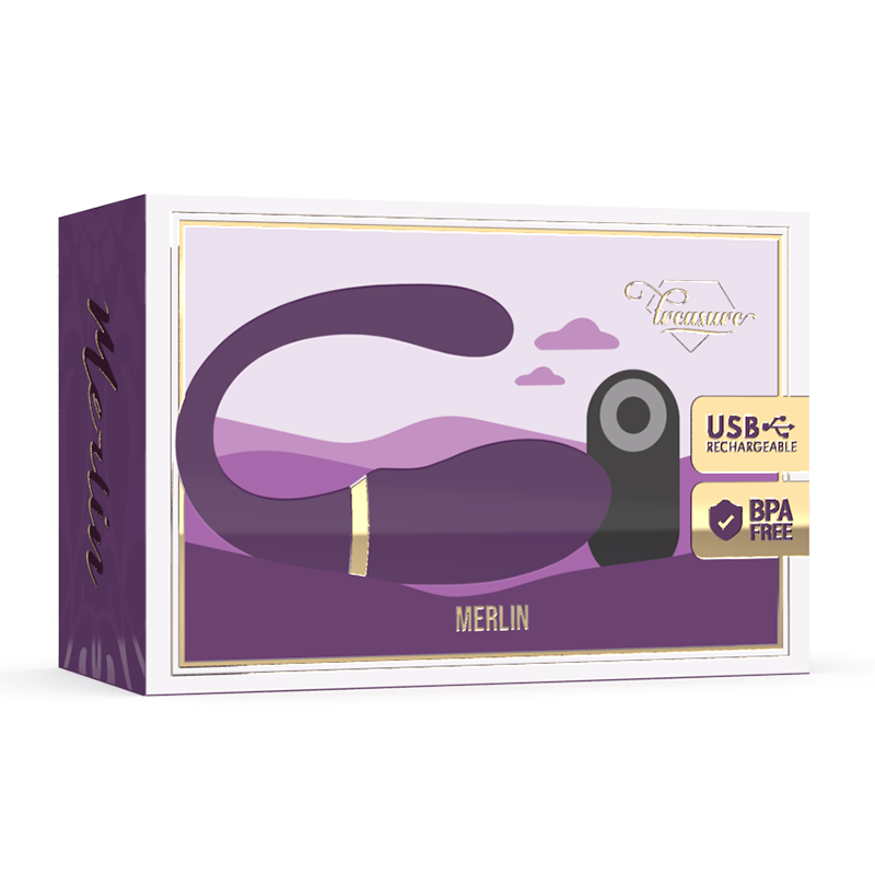 TREASURE - MERLIN DOUBLE COUPLE VIBRATOR CONTROL REMOTO - Imagen 2