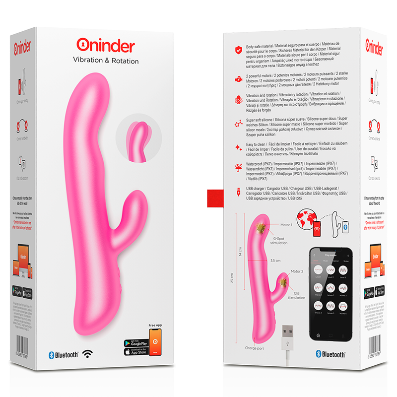 ONINDER - OSLO VIBRACIÓN Y ROTACIÓN ROSA - APP GRATUITA - Imagen 7
