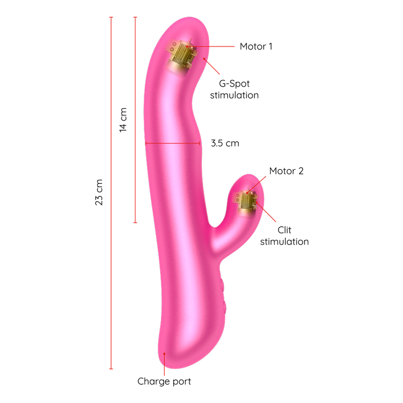 ONINDER - OSLO VIBRACIÓN Y ROTACIÓN ROSA - APP GRATUITA - Imagen 6