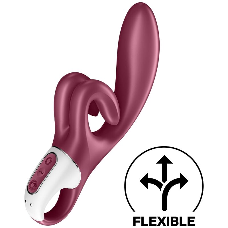 SATISFYER - TOUCH ME VIBRADOR RABBIT ROJO - Imagen 3