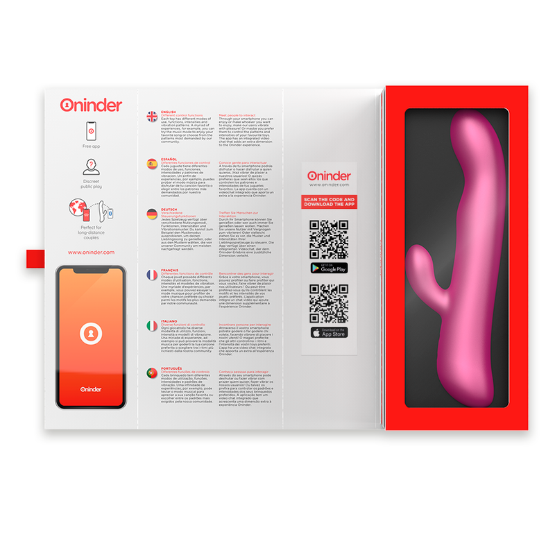 ONINDER - OSLO VIBRACIÓN Y ROTACIÓN ROSA - APP GRATUITA - Imagen 4