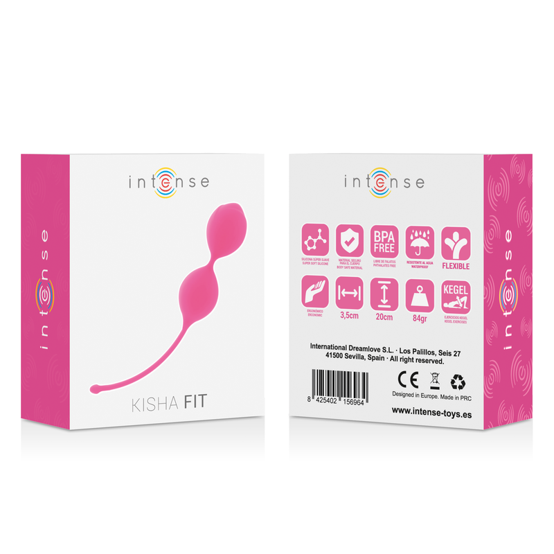 INTENSE - KISHA FIT SILICONE KEGEL FUCHSIA - Imagen 2