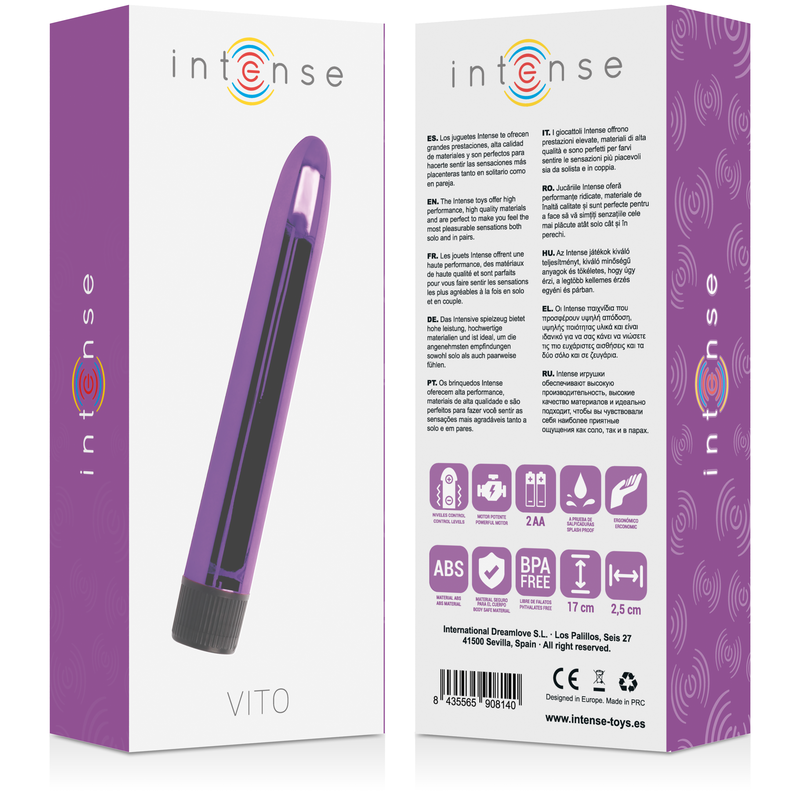 INTENSE - VITO VIBRADOR LILA - Imagen 3