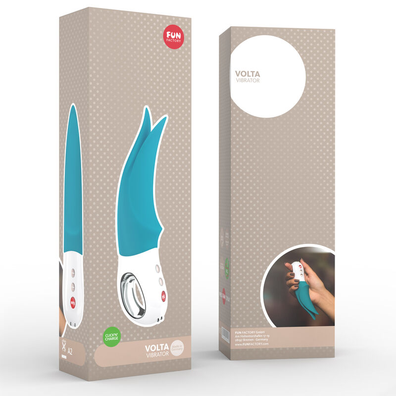 FUN FACTORY - VOLTA G5 CLITORAL VIBRADOR PETROL - Imagen 9