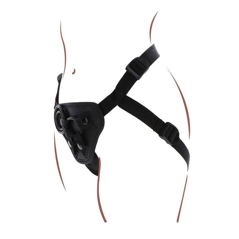 GET REAL - STRAP-ON HARNÉS NEGRO - Imagen 8