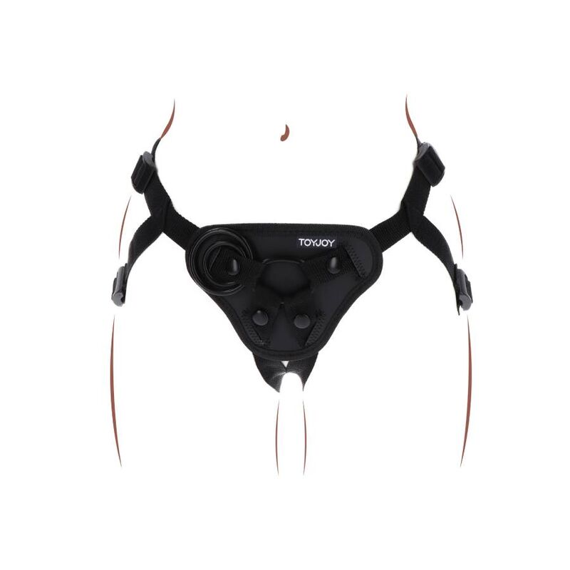 GET REAL - STRAP-ON HARNÉS NEGRO - Imagen 6
