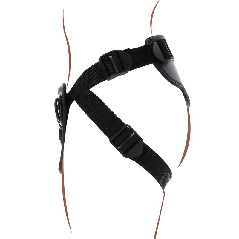 GET REAL - STRAP-ON DELUXE HARNÉS NEGRO - Imagen 6
