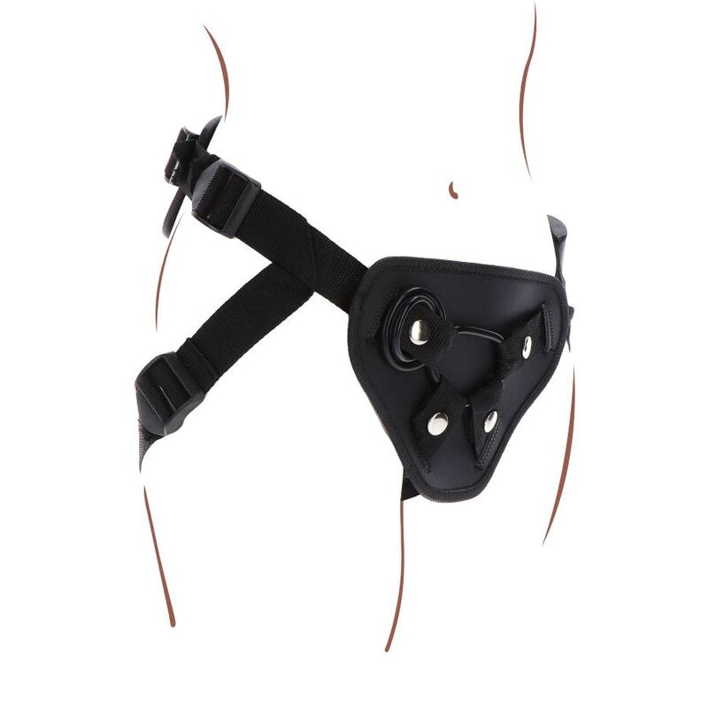 GET REAL - STRAP-ON DELUXE HARNÉS NEGRO - Imagen 3