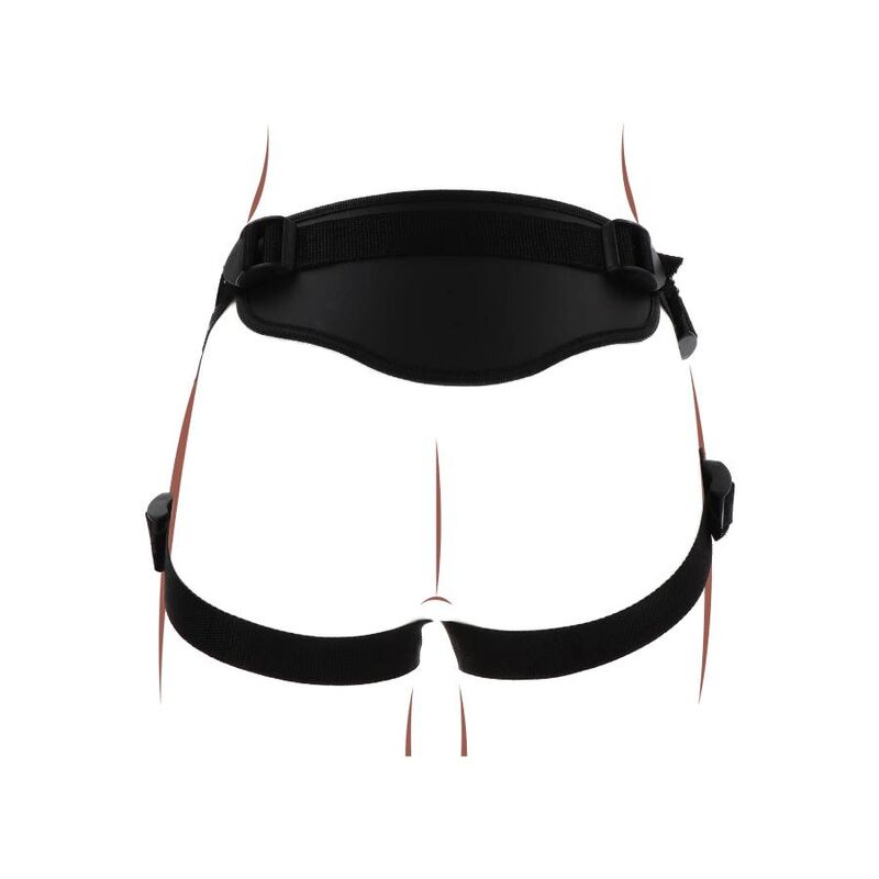 GET REAL - STRAP-ON DELUXE HARNÉS NEGRO - Imagen 2
