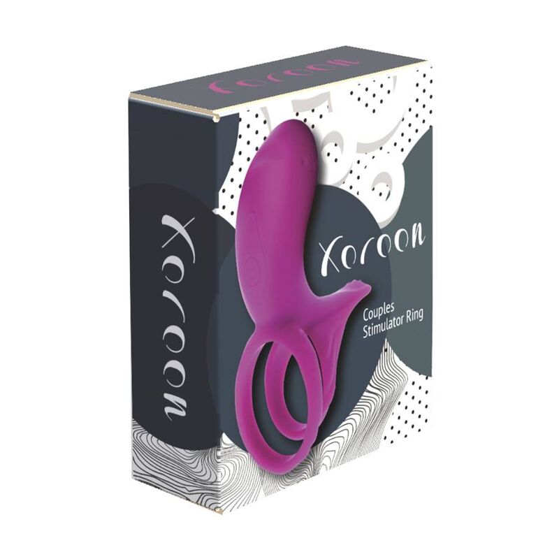 XOCOON - ANILLO VIBRADOR PARA PAREJAS FUCSIA - Imagen 3