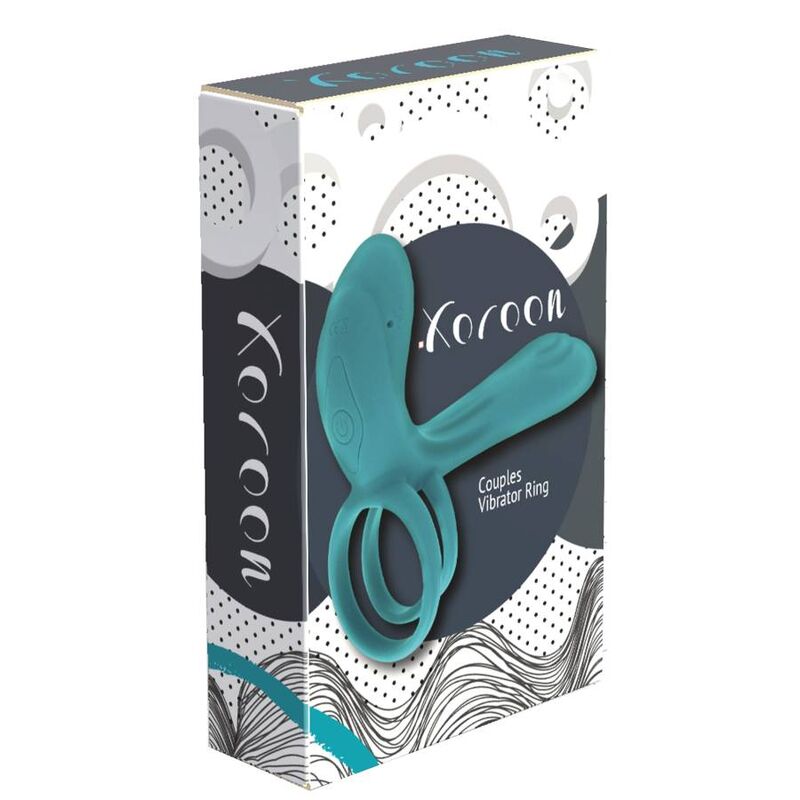 XOCOON - ANILLO VIBRADOR PARA PAREJAS VERDE - Imagen 5