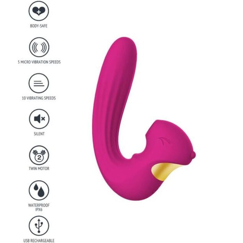 XOCOON - CELESTIAL LOVE VIBE ESTIMULADOR FUCSIA - Imagen 11