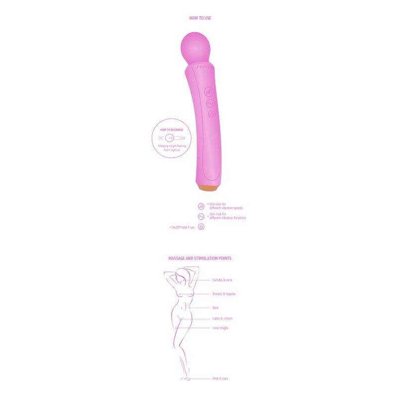 XOCOON - THE CURVED WAND FUCSIA - Imagen 6