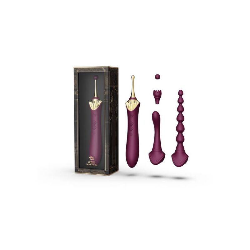 ZALO - BESS 2 MASAJEADOR PERSONAL MORADO - Imagen 2