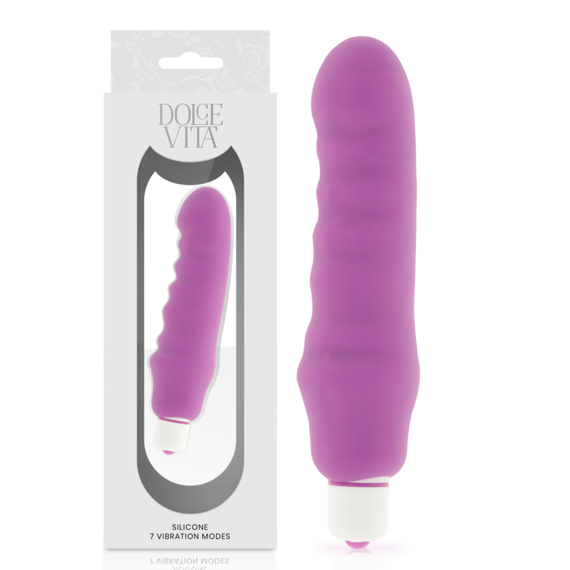 DOLCE VITA - GENIUS VIBRADOR SILICONA LILA - Imagen 3