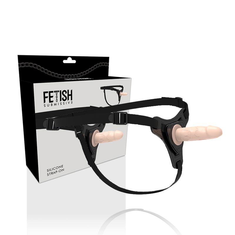 FETISH SUBMISSIVE HARNESS - SILICONA FLESH REALISTIC 12.5 CM - Imagen 5