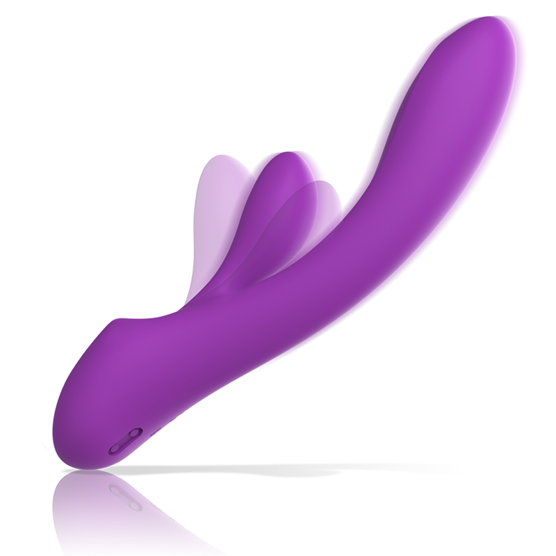INTENSE - LUIGI VIBRADOR RABBIT SILICONA LIQUIDA MORADO - Imagen 4
